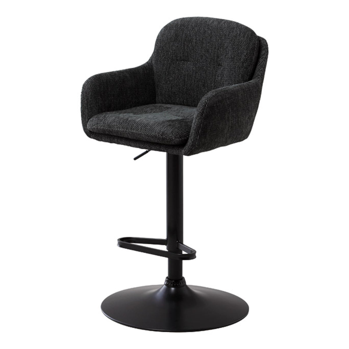 ダイニングチェア 座面高61～72cm 回転 昇降式 カウンターチェア