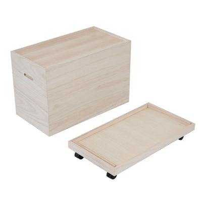 桐姫 総桐雛人形収納ケース1段 高さ49.5cm