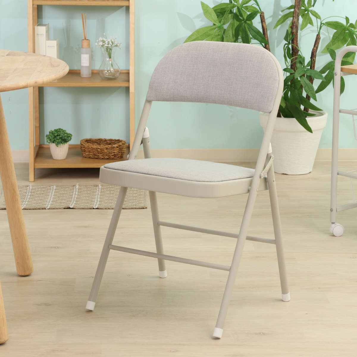 アメリカ製 折りたたみ椅子 クッション付 ビンテージ Scholar Craft CLARIN（クラリン）FULL CUSHION FOLDING CHAIR（フルクッション