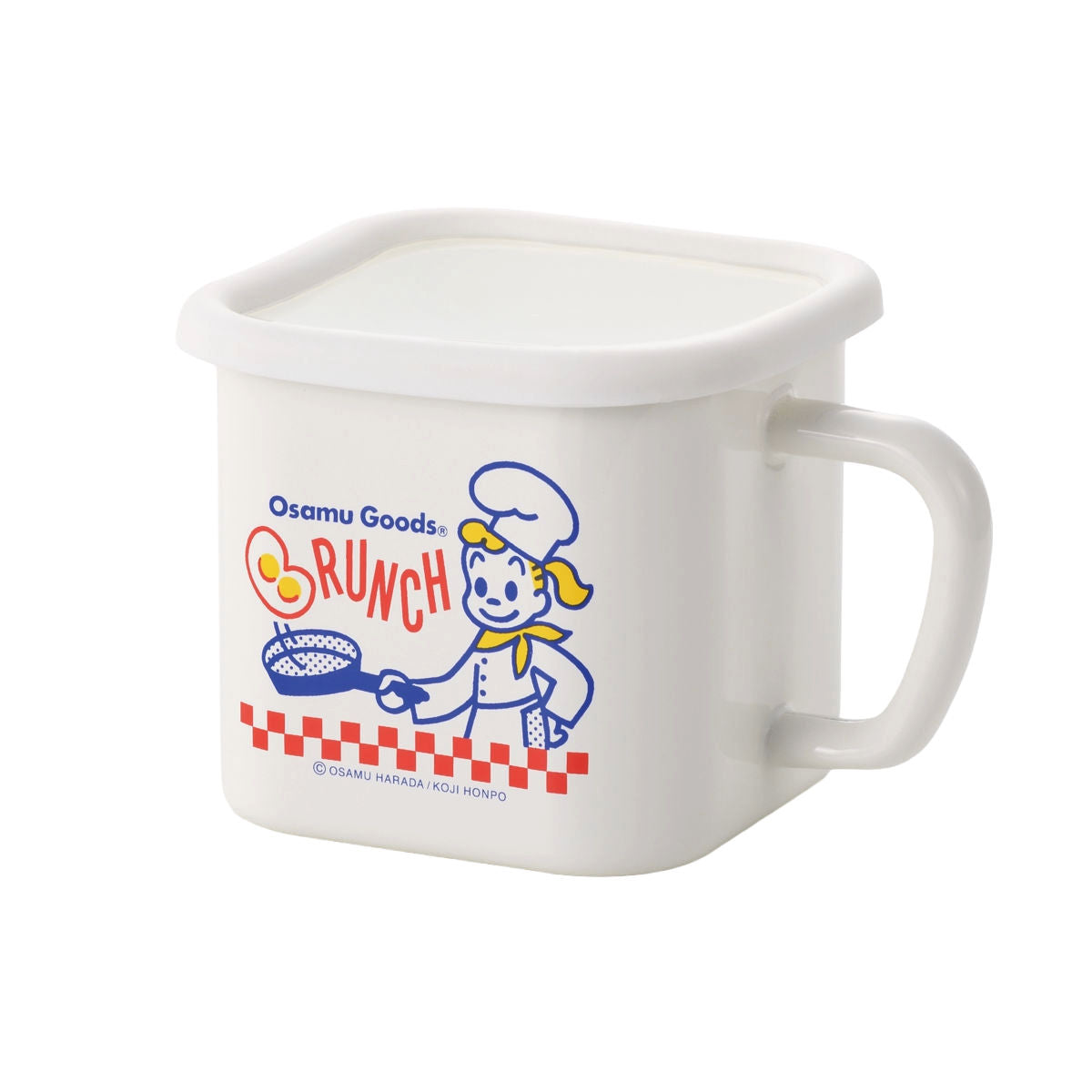 保存容器 1.45L オサムグッズ ホーロースクエアポット – ハウジー
