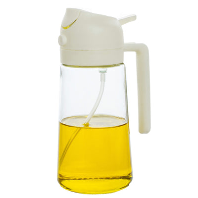 オイルスプレー 440ml ガラス製 オイルボトルスプレー