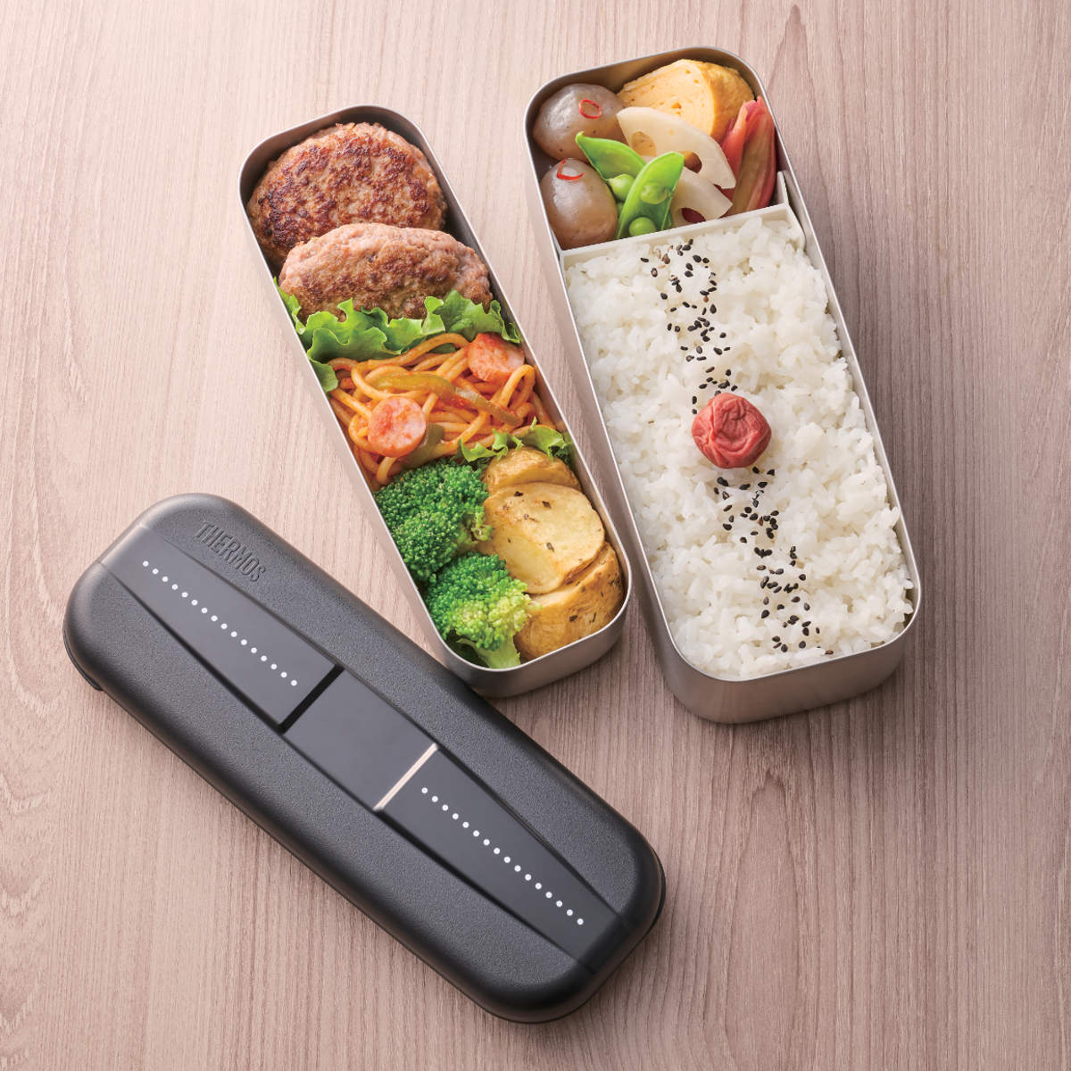 サーモス 弁当箱 1100ml フレッシュランチボックス DSD-1105W – ハウジー