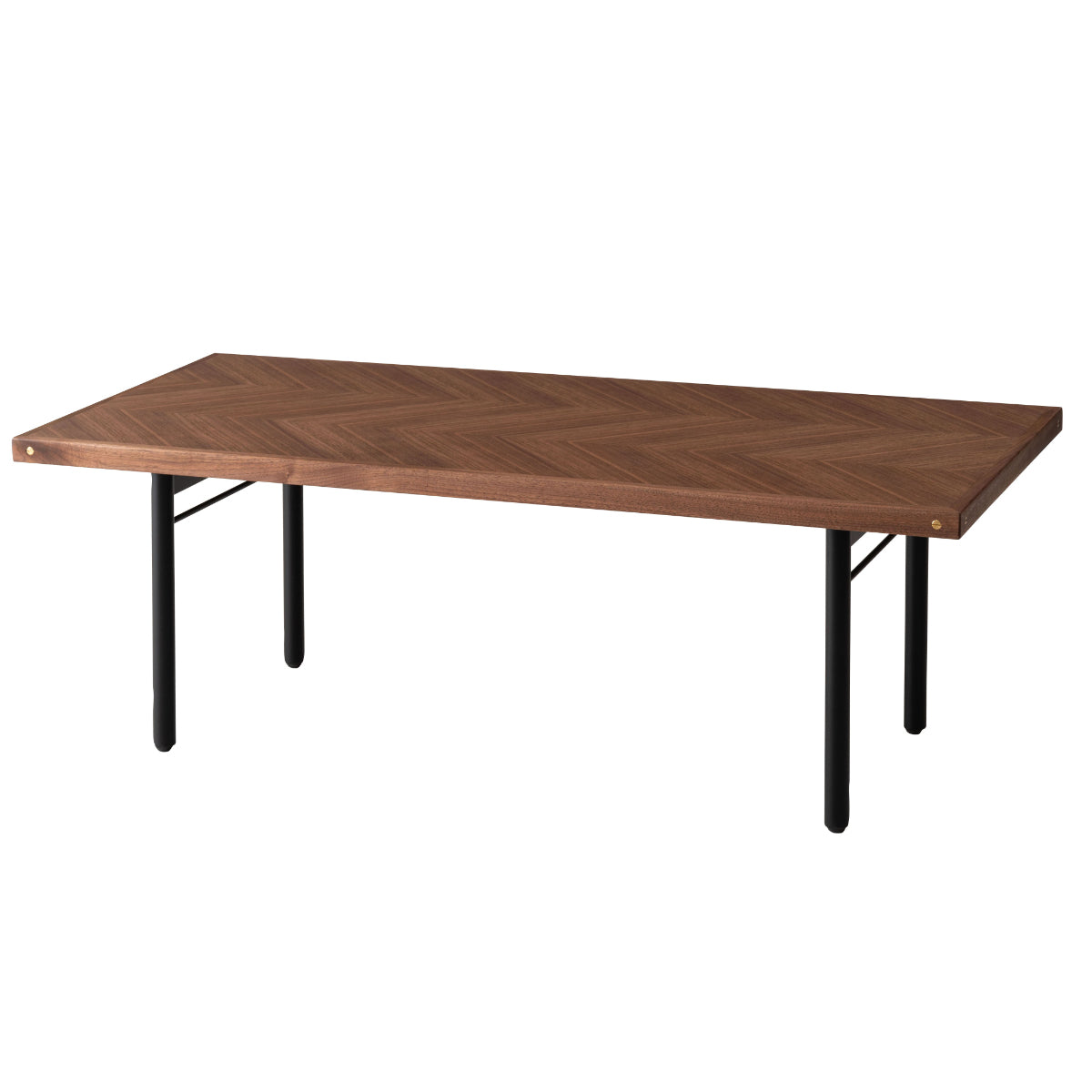 form ローテーブル 幅110cm 木製 天然木 ヘリンボーン ジュニパー