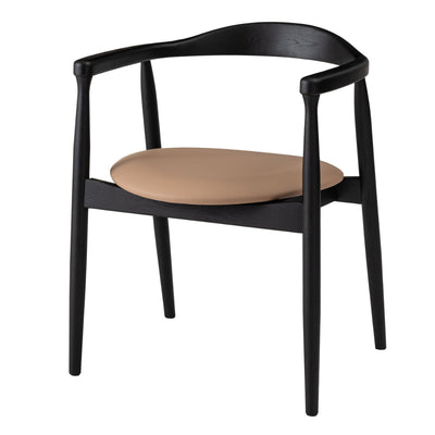 form ダイニングチェア 座面高45cm ローゼル アームチェア