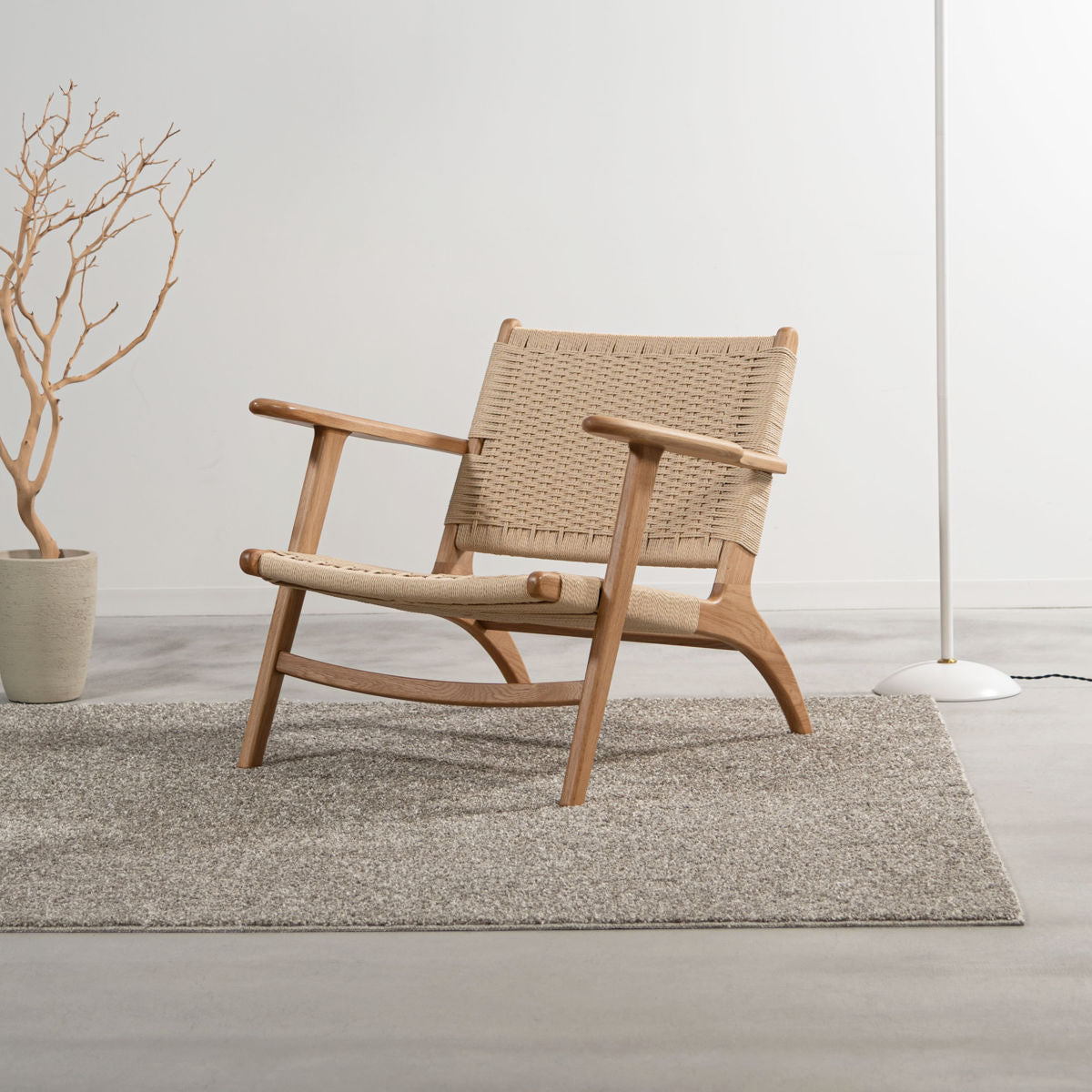 form ラウンジチェア 1人掛け ペーパーコード アンゼ – ハウジー