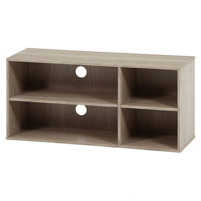 テレビ台 幅89cm 木目調 コード穴 収納 ラック