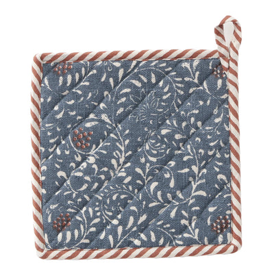 鍋敷き スラブコットンプリント なべしき