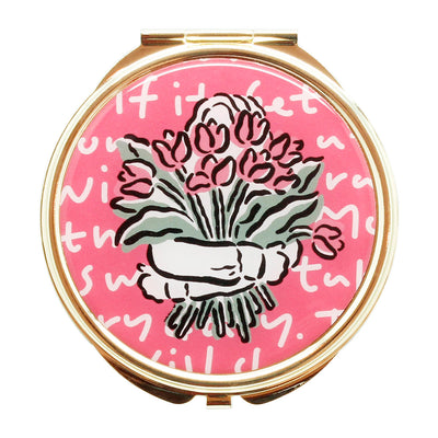 手鏡 両面 コンパクトミラー ルソイーユ ucaU