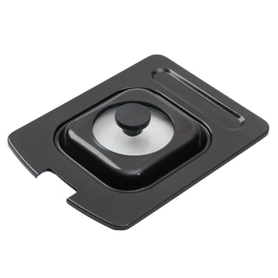 卵焼き器用蓋 13×17cm～ 15.5×19cm用 玉子焼きカバー ガラス窓