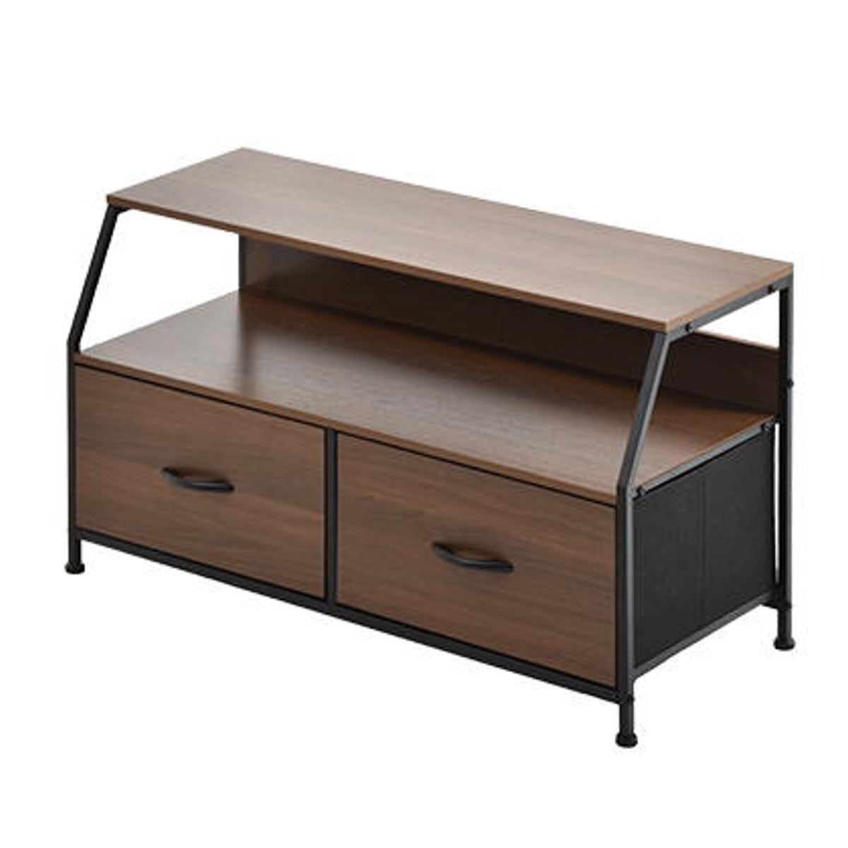 テレビ台 幅94cm ローボード 引き出し2杯 収納 木目調 脚付き – ハウジー