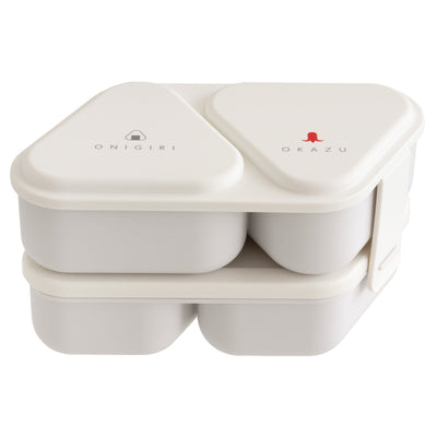 弁当箱 610ml おにぎりランチボックス二段 おにぎりケース