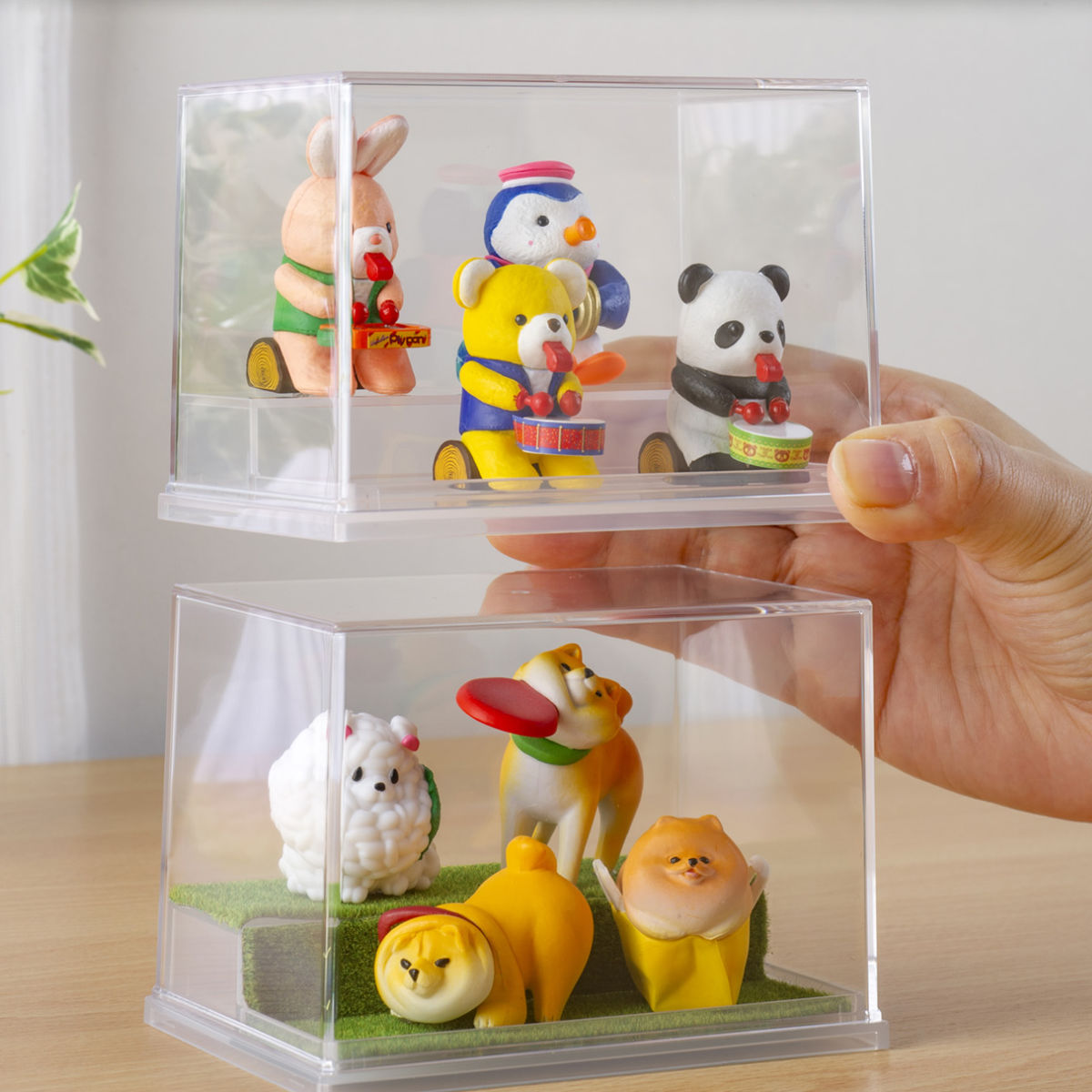 ミニフィギュア ディスプレイケース 収納ケース 11.9×7.8×8.3cm – ハウジー