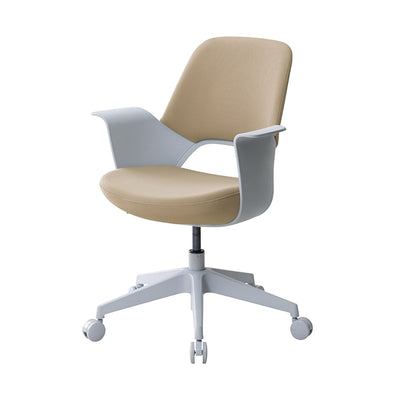 オフィスチェア 座面高40～49.5cm 肘掛け付き キャスター付き 在宅ワーク おしゃれ