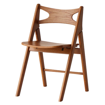チェア 座面高44cm 折りたたみ 木製 天然木 フォールディングチェア spera