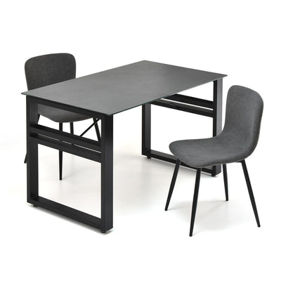 ダイニングテーブル＆チェア 3点セット 幅120cm セラミック天板 フェムトチェア