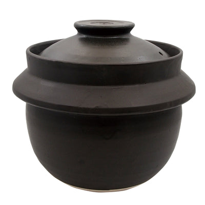 炊飯土鍋 2合炊 直火専用 照山 ごはん鍋 萬古焼 日本製