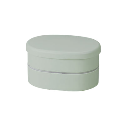 弁当箱 さっと洗えるミニオーバル弁当 560ml 2段
