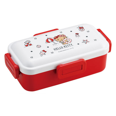弁当箱 1段 530ml ふわっと弁当箱 ハローキティ Summer Days