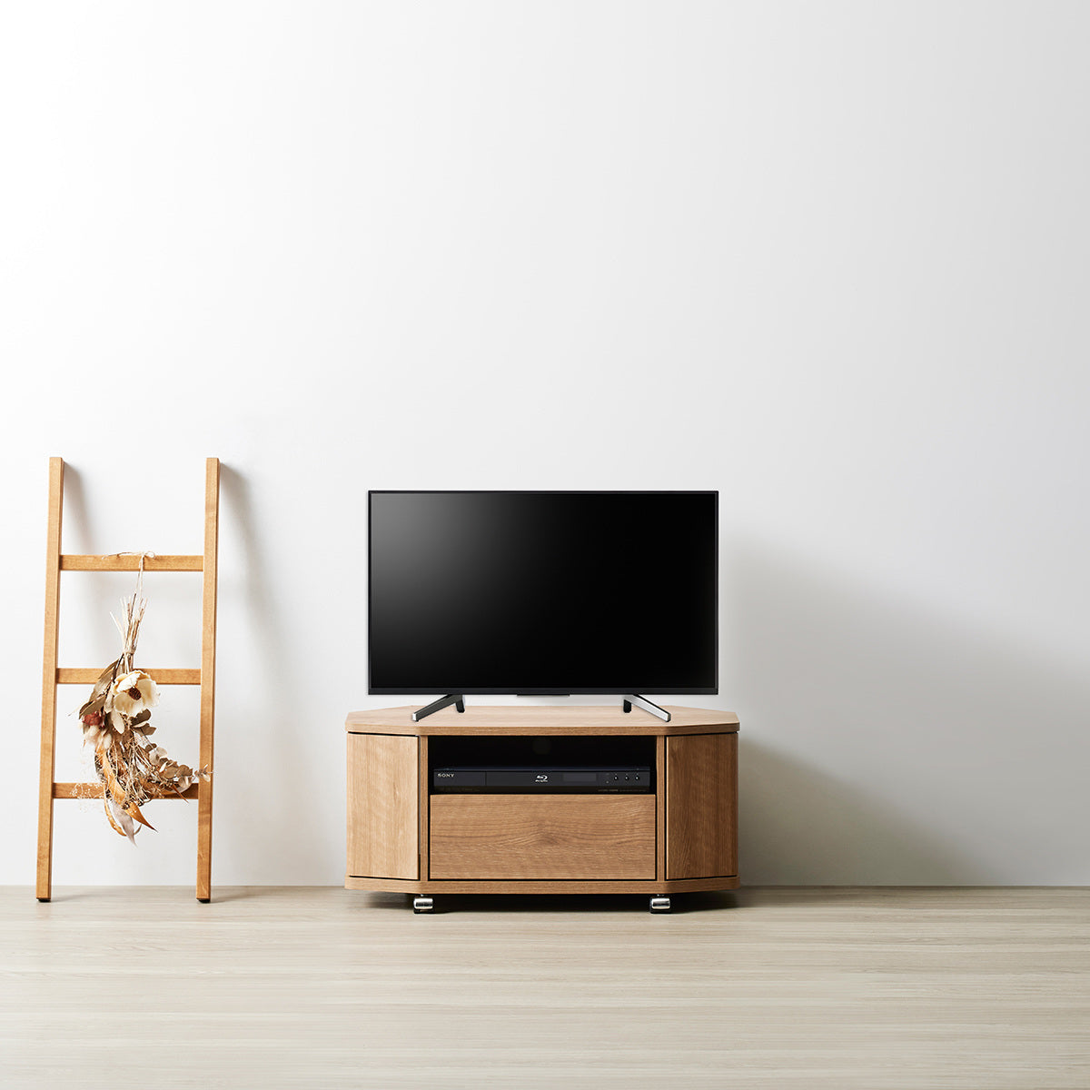 テレビ台 ローボード 幅79cm 32型対応 コーナー 木目調 石目調 – ハウジー
