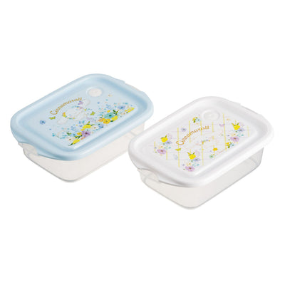 弁当箱 500ml シールボックスM 2個入 シナモロール パステル水彩花柄