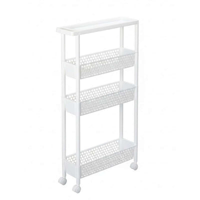 キッチンストッカー スーパー スリム ワゴンラック 4段