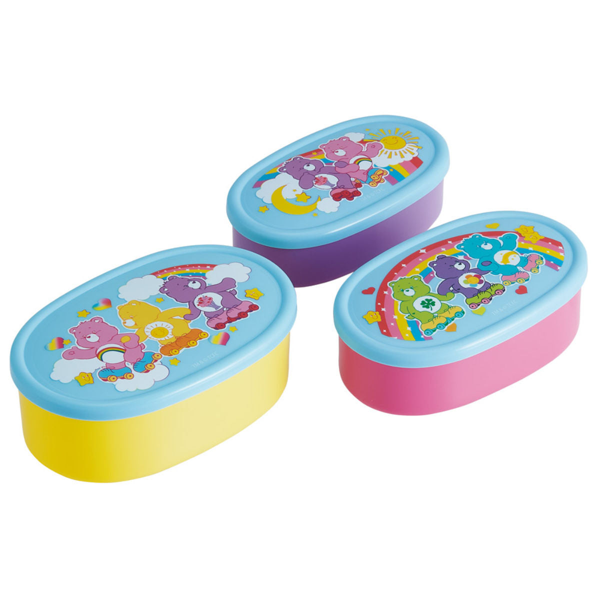 弁当箱 3個セット シール容器 ケアベア スケート – ハウジー