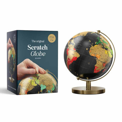 SUCK UK 地球儀 スクラッチ 20cm インテリア 世界地図 地球