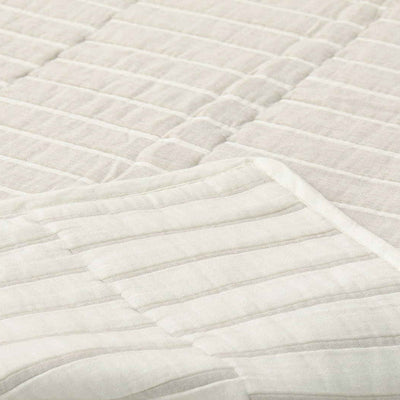 インド綿ガーゼケット ライン シングル