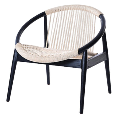 ラタン パーソナルチェア チーク材 ペーパーコード 籐椅子