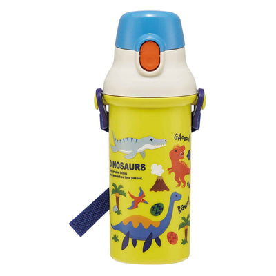 水筒 480ml 直飲プラワンタッチボトル ディノサウルス26