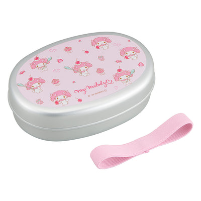 弁当箱 350ml アルミ子供弁当箱M 仕切付 マイメロディ