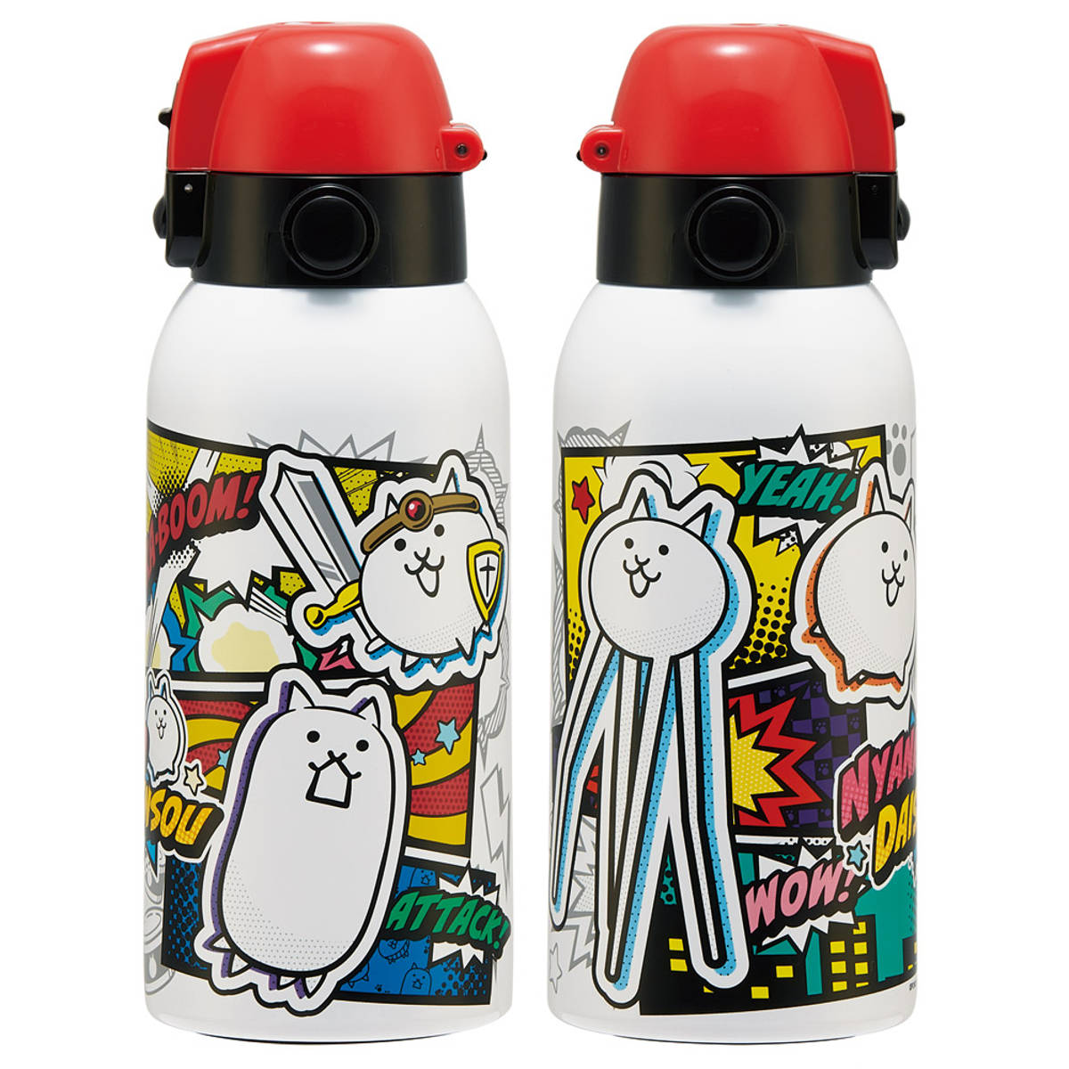 水筒 600ml ダイレクトボトル にゃんこ大戦争26 – ハウジー