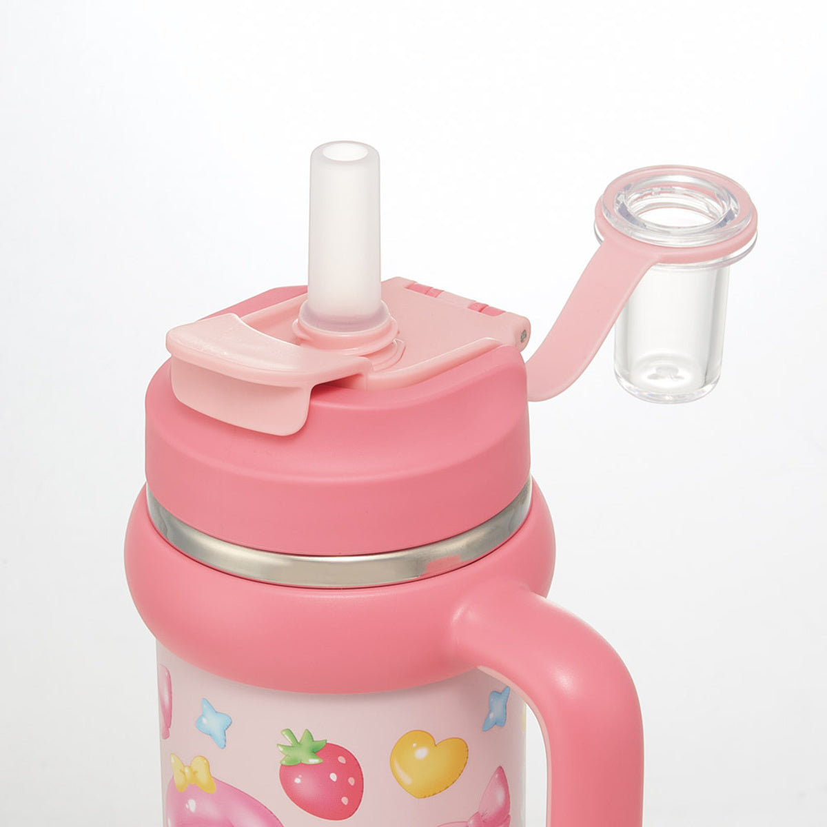 水筒 830ml ハンドル付ストロータンブラー マイメロぷっくりバルーン