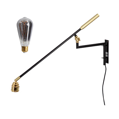 ウォールライト 1灯 LED電球付き DECKS アームウォールCURVE 間接照明 gram eight グラムエイト