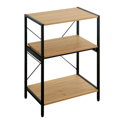 レンジラック 幅60cm 3段 高さ調節可 キッチンラック キッチン収納