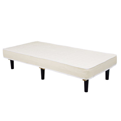 マットレス付きベッド セミダブル ボンネルコイルマットレス 組立簡単