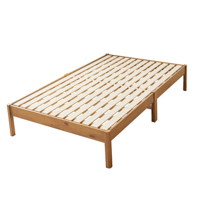 すのこベッド セミダブル 3分組立 ステージタイプ ベッド