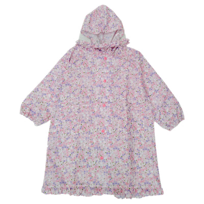 レインコート 子供用 ナチュラルミニフラワー 110～140cm