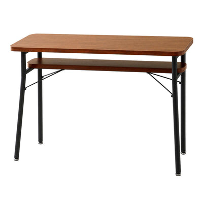 カウンターテーブル 幅100cm 棚付き おしゃれ ダイニングテーブル ミルド Mash