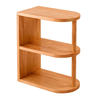 サイドテーブル 高さ50cm 木製 天然木 Woodland