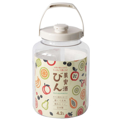 梅酒容器 保存容器 果実酒びん R型 4.2L