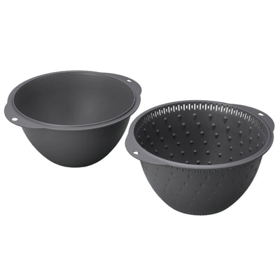 ザル＆ボウル 2点セット 大 モットプラス ざる＆ボールセット