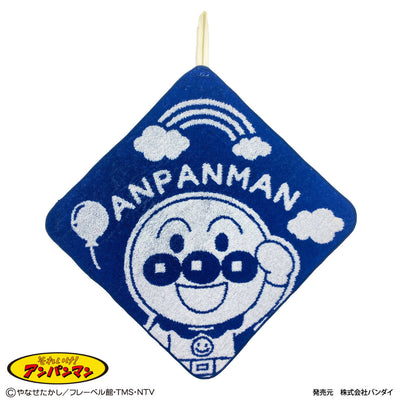 ループ付きハンドタオル 30×30cm ジャガード アンパンマン