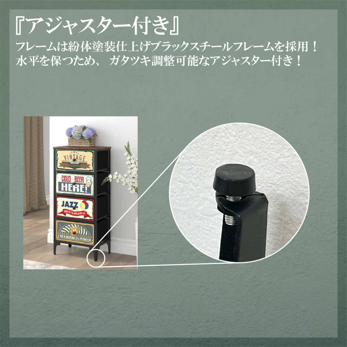 チェスト 幅103cm 2段 5杯 アメリカン 完成品 – ハウジー