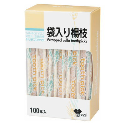 爪楊枝 透明袋入り楊枝 100本入