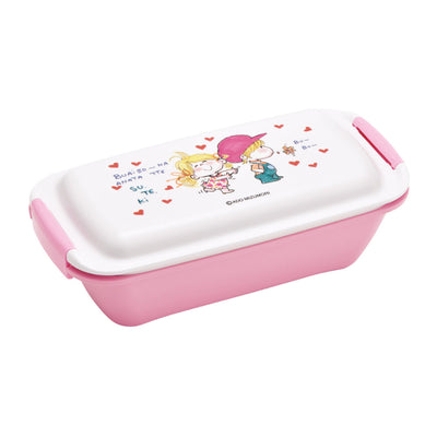 弁当箱 1段 530ml ふわっとタイトランチボックス 水森亜土
