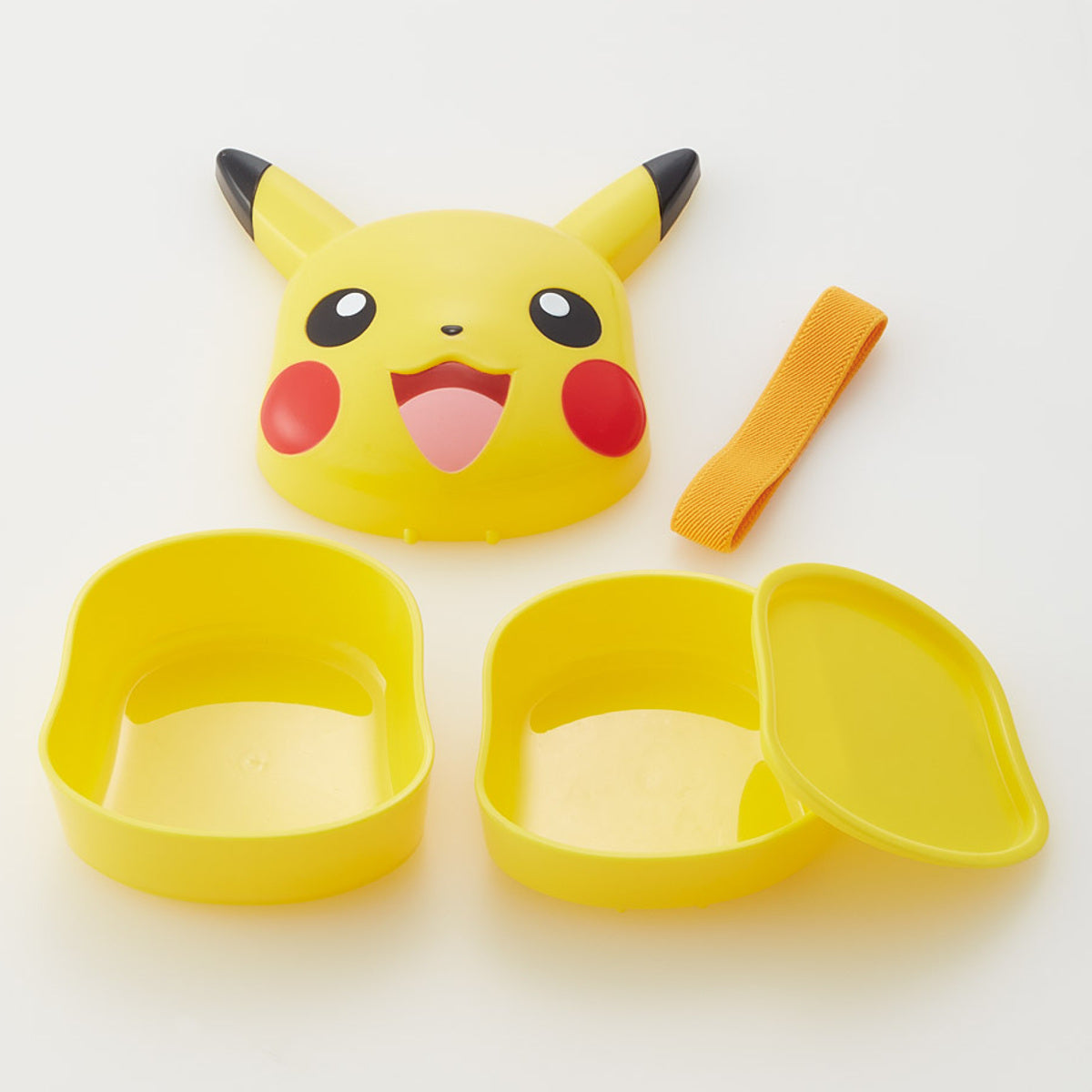 お弁当箱 2段 ダイカット ポケットモンスター ピカチュウフェイス25