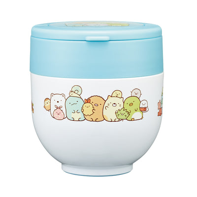 弁当箱 540ml 折りたたみハンドル付ジャー すみっコぐらし あつまるんです