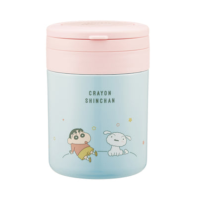 スープジャー 折りたたみハンドル付デリカポット 300ml クレヨンしんちゃん パステルスター