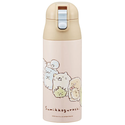 水筒 360ml 超軽量ワンプッシュステンマグ すみっコぐらし ドローイング